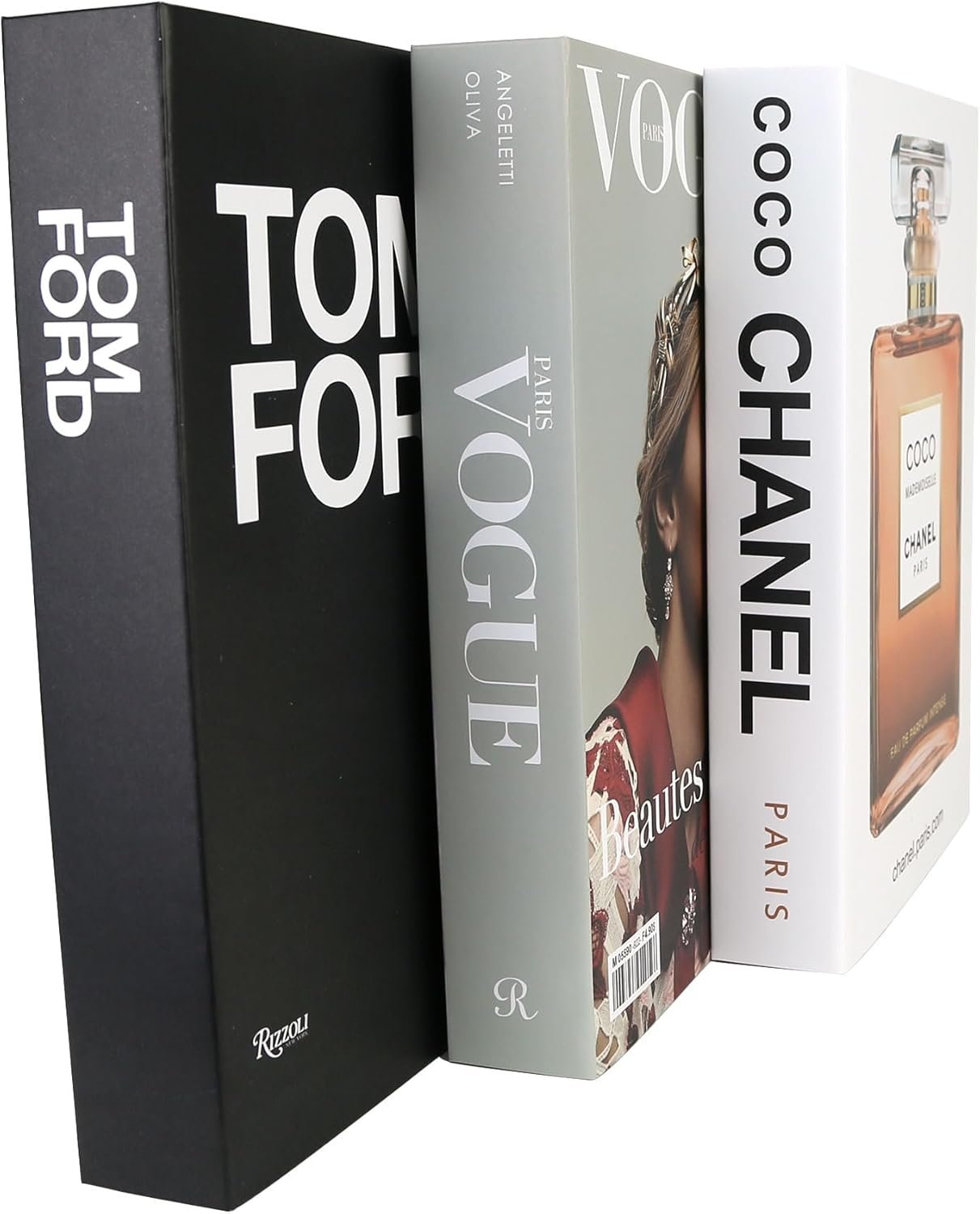 SPShadow 3 Pcs Decorative Books Aesthetic Chic Faux Book Set for Room Décor,Modern Home Decor Coffee Table Decor