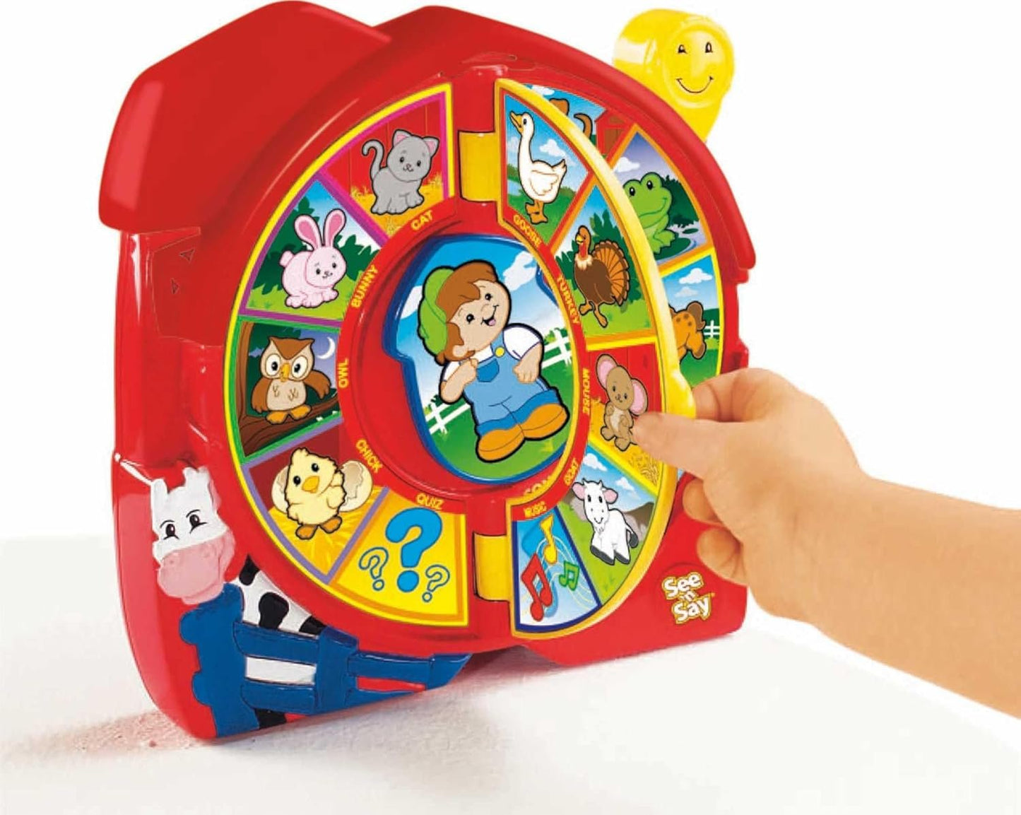 Fisher-Price Little People Toddler Toy See â€˜n Say The Farmer Says, Learning Game with Music & Sounds for Kids Ages 18+ Months (Amazon Exclusive)