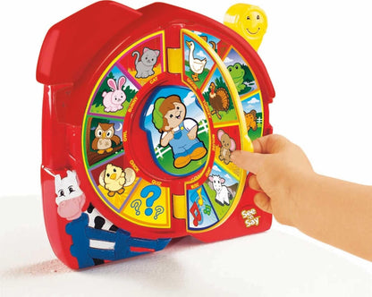 Fisher-Price Little People Toddler Toy See â€˜n Say The Farmer Says, Learning Game with Music & Sounds for Kids Ages 18+ Months (Amazon Exclusive)