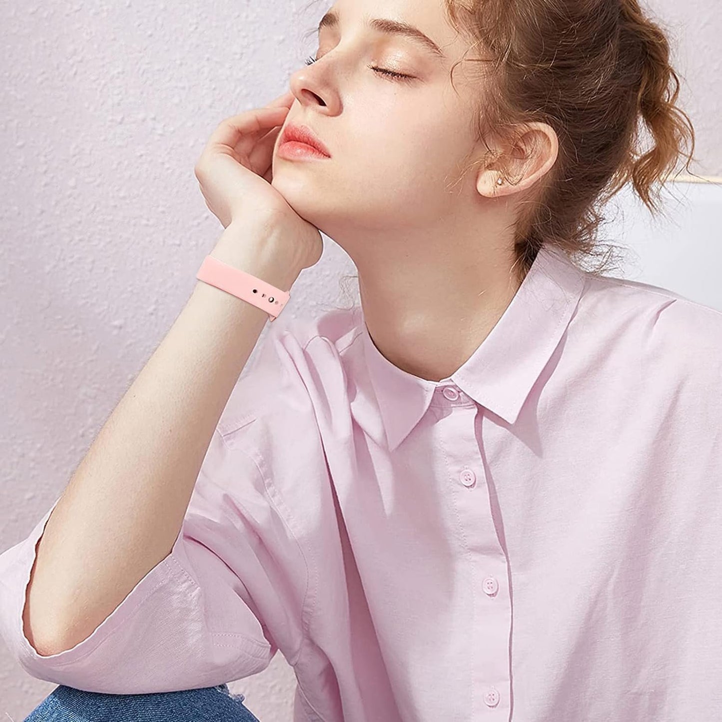 VELULYX Silicone Strap Compatible with Garmin Lily 2, 14mm Sport Band for Garmin Lily 2 Women