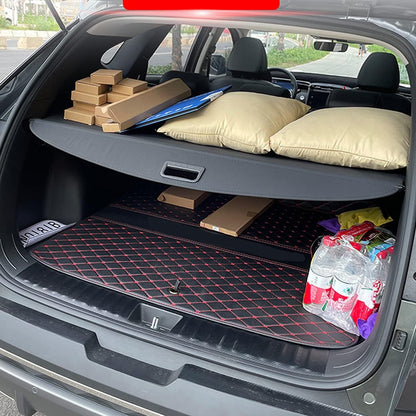 HIGH FLYING for Hyundai Tucson 2022 2023 2024 2025 Car Black Trunk Cargo Cover Luggage Security Shade Shield Black Trunk Organizer Cargo Cover Liner