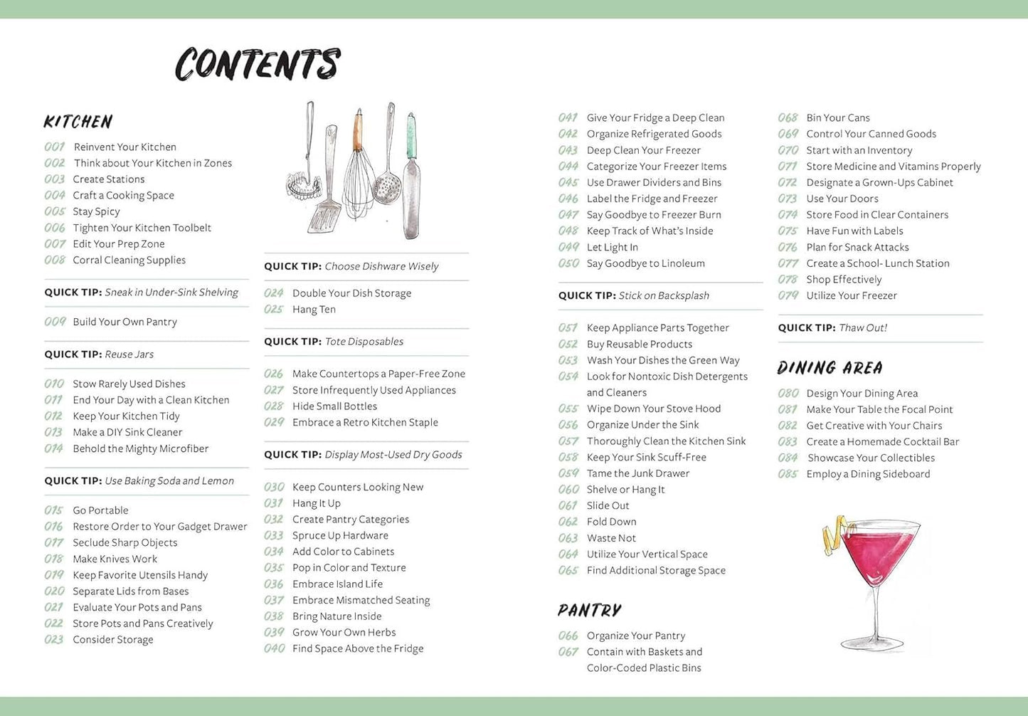 365 Quick & Easy Tips: Home Organization: Simple Techniques to Keep Your Home Neat and Tidy Year Round