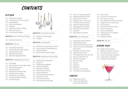 365 Quick & Easy Tips: Home Organization: Simple Techniques to Keep Your Home Neat and Tidy Year Round