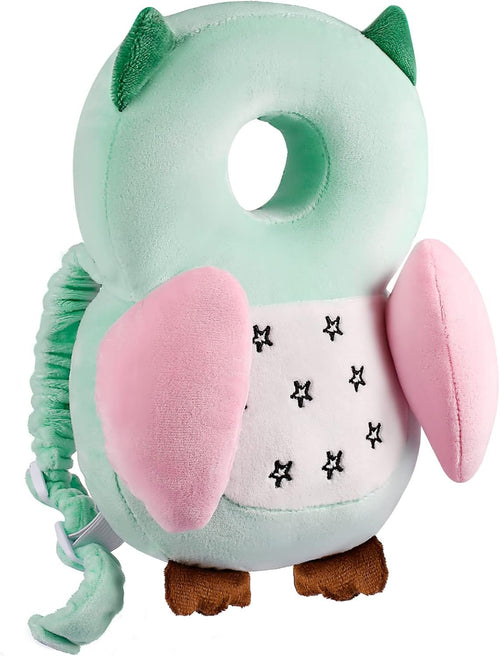 Mounting UP Baby Toddler Walker Head Protector Backpack Adjustable Wear Head Protection Safety Pad Backpack Baby Toddler & Walker Walking & Crawling Cute Owl MTY CA