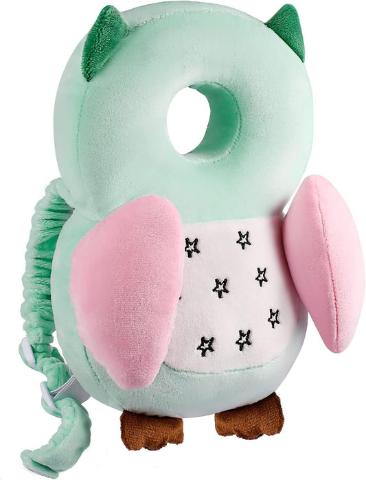 Mounting UP Baby Toddler Walker Head Protector Backpack Adjustable Wear Head Protection Safety Pad Backpack Baby Toddler & Walker Walking & Crawling Cute Owl MTY CA