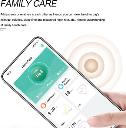 CNBRO Smart Rings for Men Women Health Ring Heart Rate Monitor Sleep Rings NFC Control Family Care Exercise Activity Tracker Pedometer Step Counter Smart Rings for Android & iOS Phones Ceramic Ring