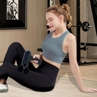 Massaggiatore per il corpo | Massaggiatore per le spalle con 2 inserti massaggianti, attrezzo elettrico per il rilassamento silenzioso per gli atleti, il fitness, la casa, in viaggio