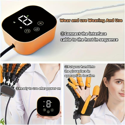 XGXHIN 3 Mode Robotic Hand Rehabilitation Gloves, Physical Therapy Equipment for Stroke Recovery and Finger Training