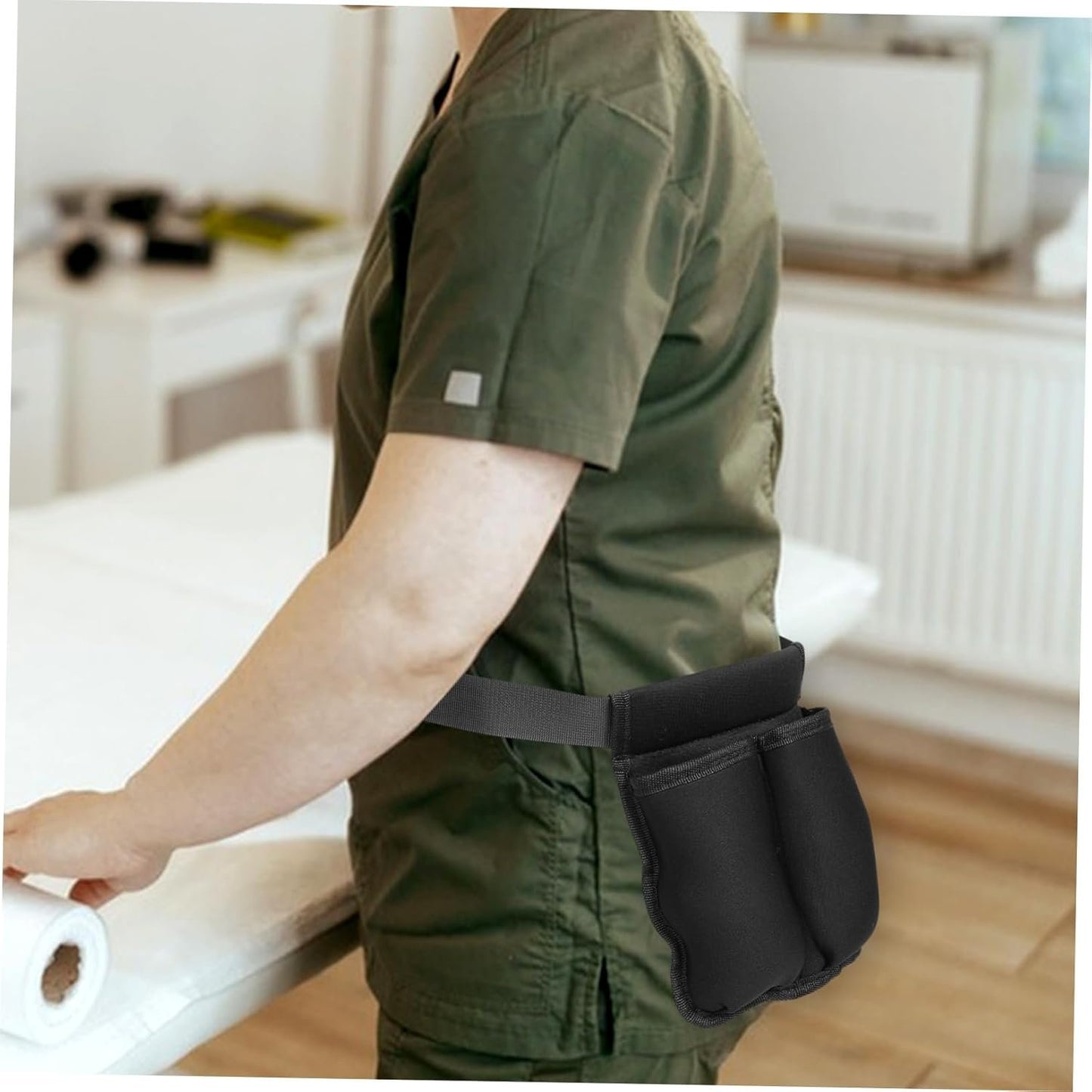 Outanaya Portable Massage Oil Holder Case with Adjustable Belt Ergonomic Design for Easy Carrying of Lotion