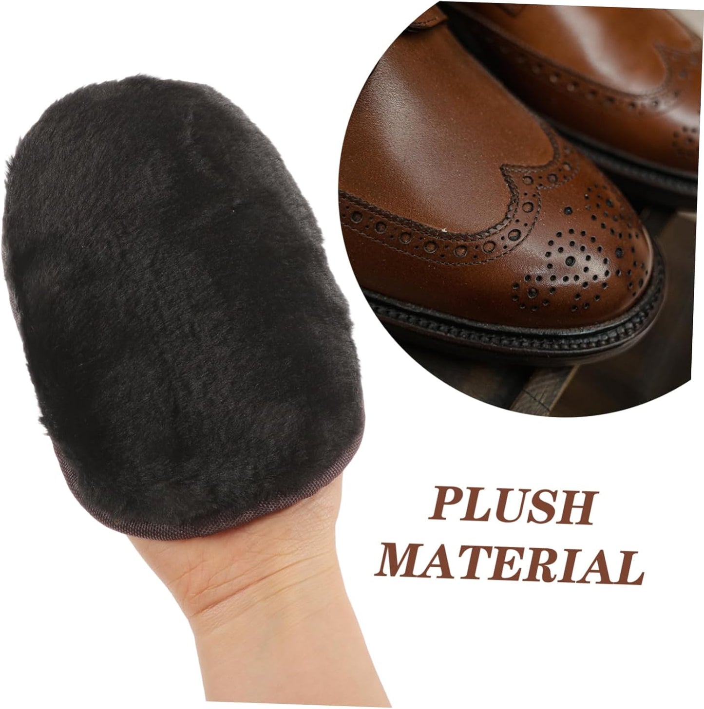 LIFKOME 3pcs Microfibre Cloth Glove Mini Travel Essentials Shoe Cleaning Cloth Versatile for Car Interior
