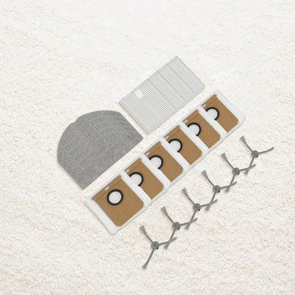 Cleaning Essentials, set con filtro per spazzola laterale e sacchetto per la polvere, compatibile con modelli Conga 7490 e XTreme
