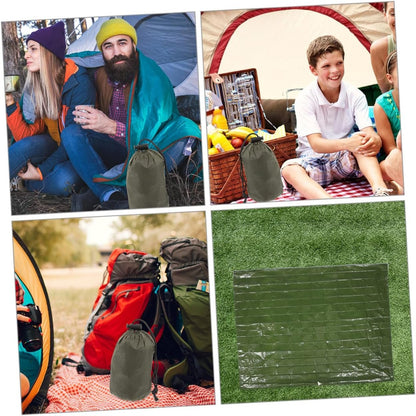 Toddmomy 1 Set Emergency Blanket of Portable Insulation Blankets for Outdoor Aid Supplies Lightweight Foldable Design for Camping Hiking and Emergencies