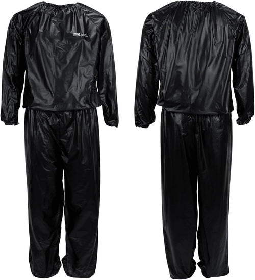 Everlast Sauna Jacket Sweat Suit for Men & Women - Lightweight, Heat Welded Seams, Antimicrobial, Fat Burner for Weight Loss, Gym, Workout, Exercise, Portable Sauna Sweat Suit & Fitness Gear (M/L)