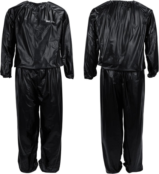 Everlast Sauna Jacket Sweat Suit for Men & Women - Lightweight, Heat Welded Seams, Antimicrobial, Fat Burner for Weight Loss, Gym, Workout, Exercise, Portable Sauna Sweat Suit & Fitness Gear (M/L)