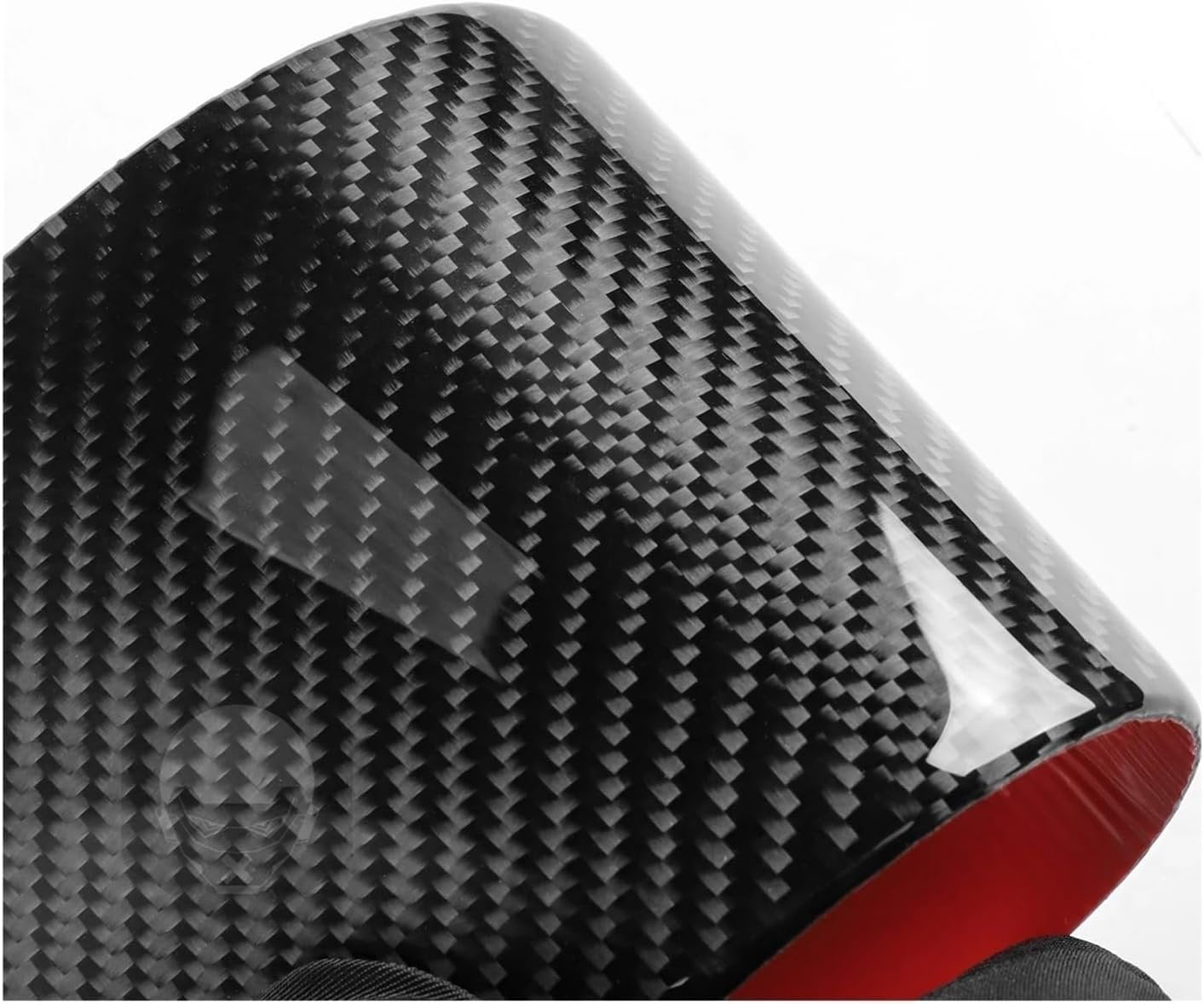 Compatible for Kia - Stinger 2019 2020 2021 2022 2023 Gear Shift Gearbox Frame Trim Cover Real Carbon Fiber Stickers Car Interior Accessories(RHD Black)