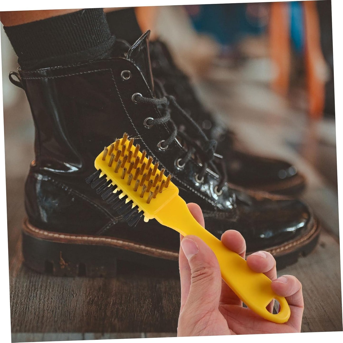 Ipetboom Portable Scrub Brush for Cleaning Shoes Durable and Compact Clothing Washing Brush for Gentle Cleansing Footwear Essential for Daily Care