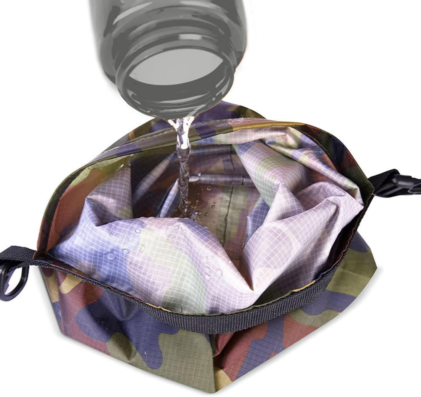 Nkmujil Waterproof Dry Bag, Camouflage Pattern, Gear Storage Pouch, Quick Access for Outdoor Activities, Ideal for Kayaking Backpacking Clothes Water-Resistant Travel Container