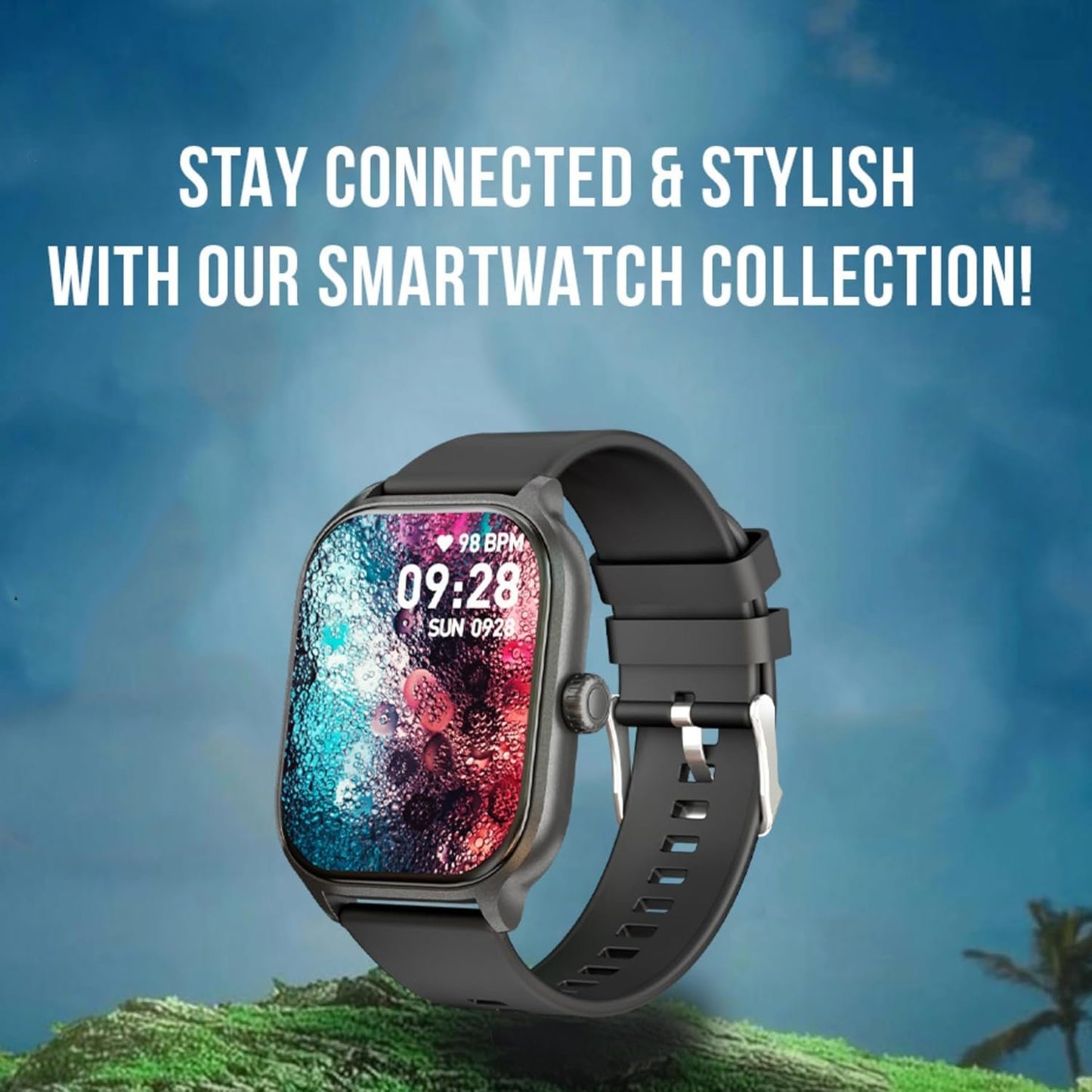iN Tech Smart Watch Pro (Advanced) - 2.01" HD Touch Screen - Smart Watches for Women Mens Watches - Smart Watch Men - Fitness Watch - Fitness Tracker Heart Rate Monitor Sleep Monitor Multi Sports Mode