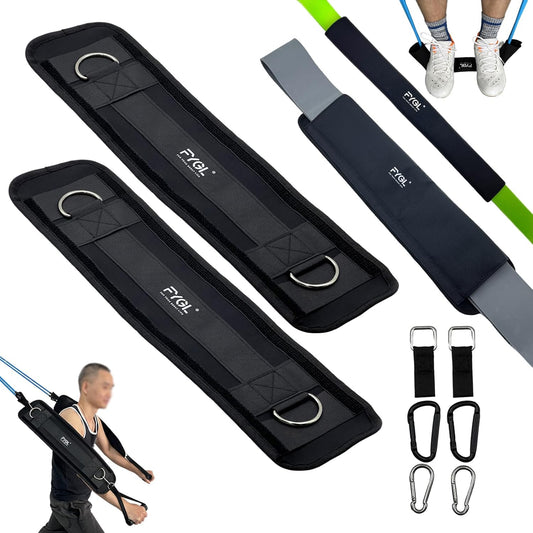 FYGL 2-in-1 Extender Belt & Resistance Bands Sleeve - Ideal for Speediance Gym Monster & All Gym Machines - Ultimate Home Gym Accessories for Pulley & Cable Systems, Solving Arm-Rubbing Woes