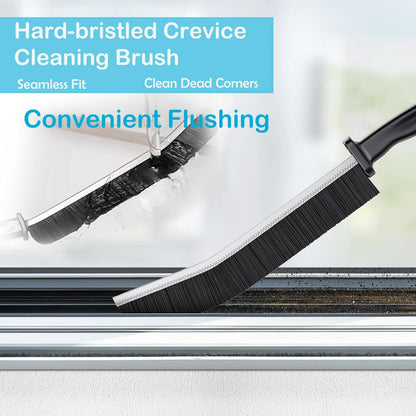 YUENTOEN 9Pcs Crevice Cleaning Brush, Multifunctional Gap Cleaning Brush Tool, Bathroom Gap Brush, Hard Bristle Crevice Cleaning Brush for Kitchen, Bathroom