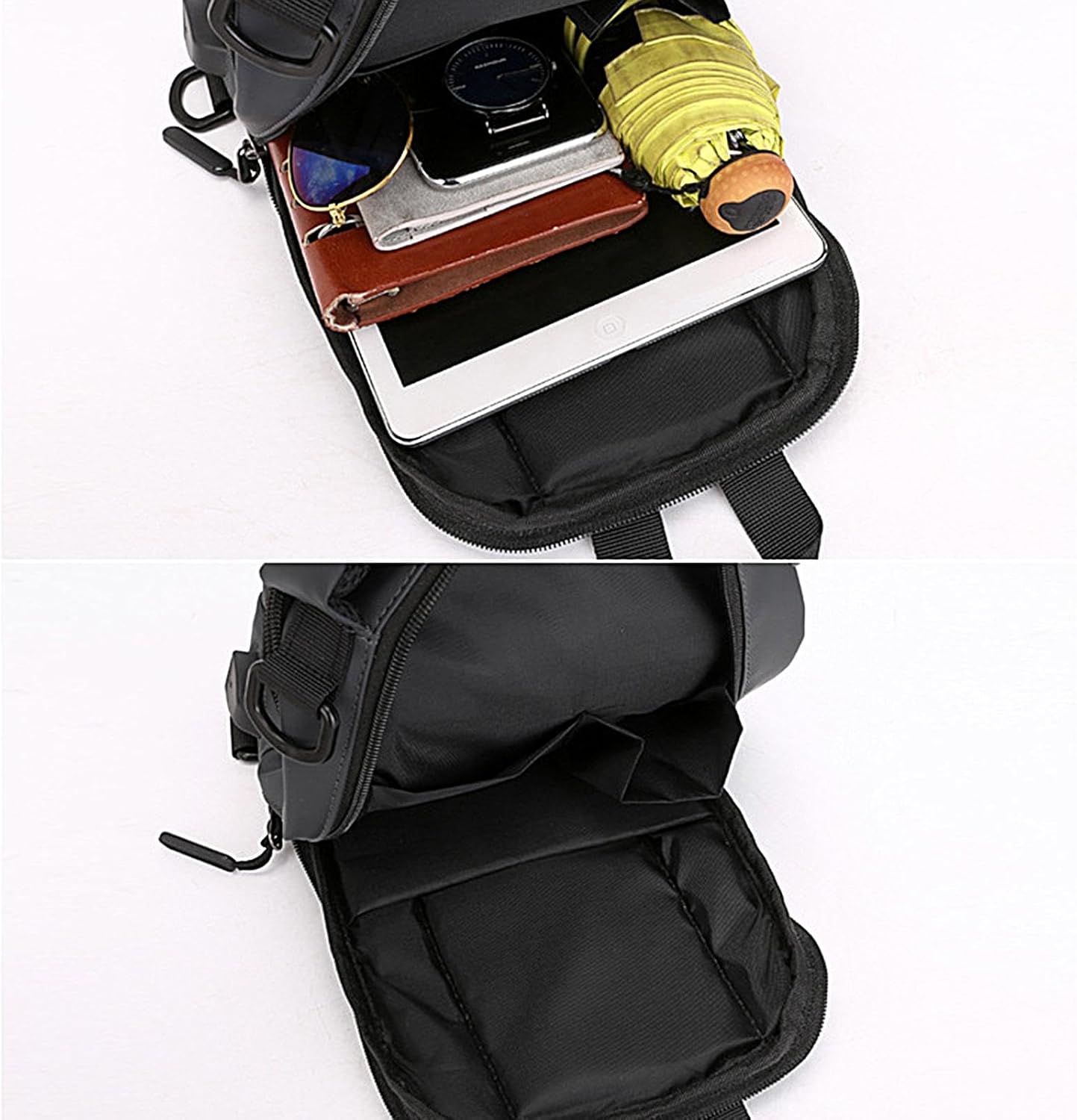 Men's Travel Bag | USB Charging Port | Simple Travel Backpack | Notebook Commute Carrier | Large Capacity Bag | Heavy Duty Business Travel Gear for Travel, Outdoor Activities