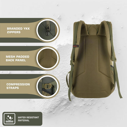 TRAWOC FALCON 40 L Travel Laptop Backpack for Men and Women, Casual Daypack with Rain Cover Hiking, Trekking, Travelling Bag