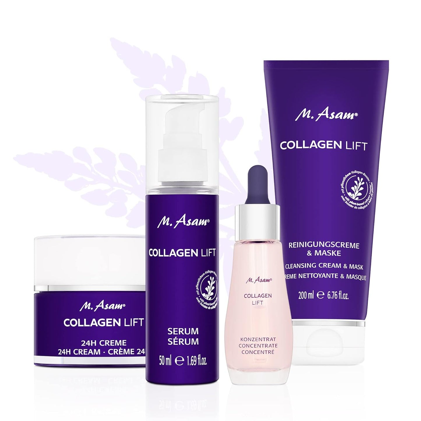 M. Asam Collagen Lift Serum – Anti-aging Serum with Collagen & Firming Properties, Supports natural collagen synthesis & minimizes the appearance of fine lines & wrinkles, 1.69 Fl Oz