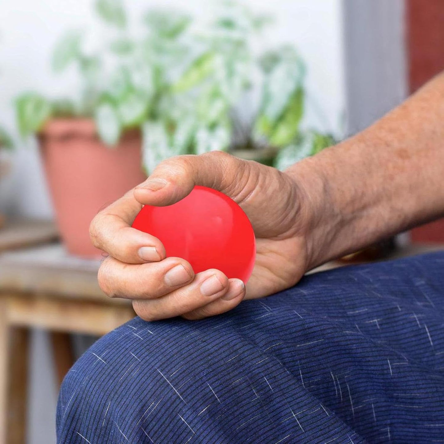 Hand Squeeze Balls, Massage Balls, Hand Exercise Tool, Stress Relief, Grip Training, Finger Flexibility and Muscle Recovery