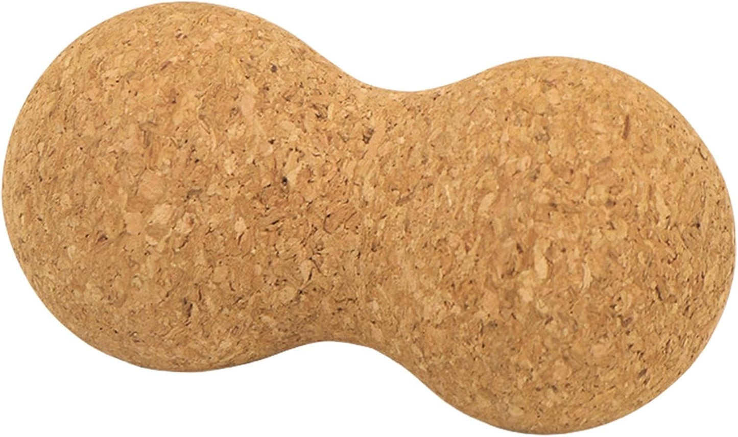 Massage Roller Ball - Cork Yoga Massage Roller for Legs,Muscle Recovery Massage Roller, Exercise Equipment for Back Leg Arm Indoor Sports Stretching