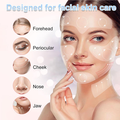Red-Light-Therapy for Face, 7 Colors LED Light Face Skincare Wand Eye Beauty Device for Skin Care at Home - LED Face Skin Rejuvenation for Face Neck Chin Skincare Tool