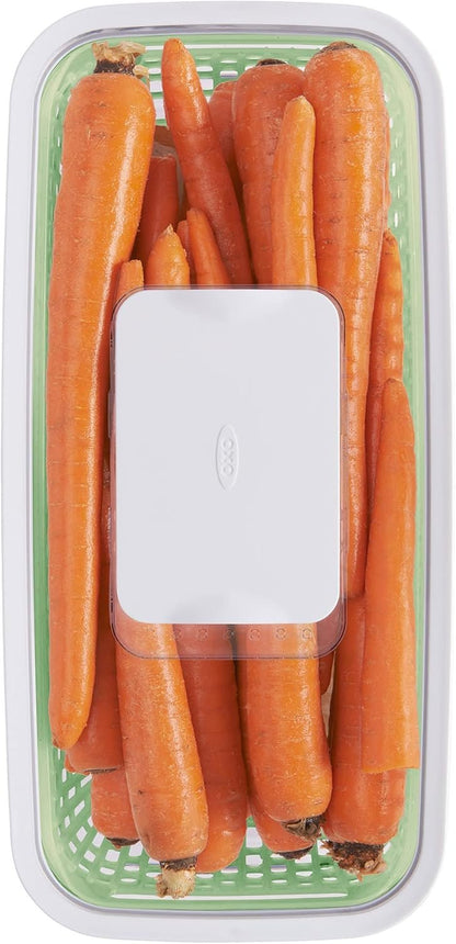 OXO Good Grips Greensaver Produce Keeper, 4.7 Litre Capacity, Green
