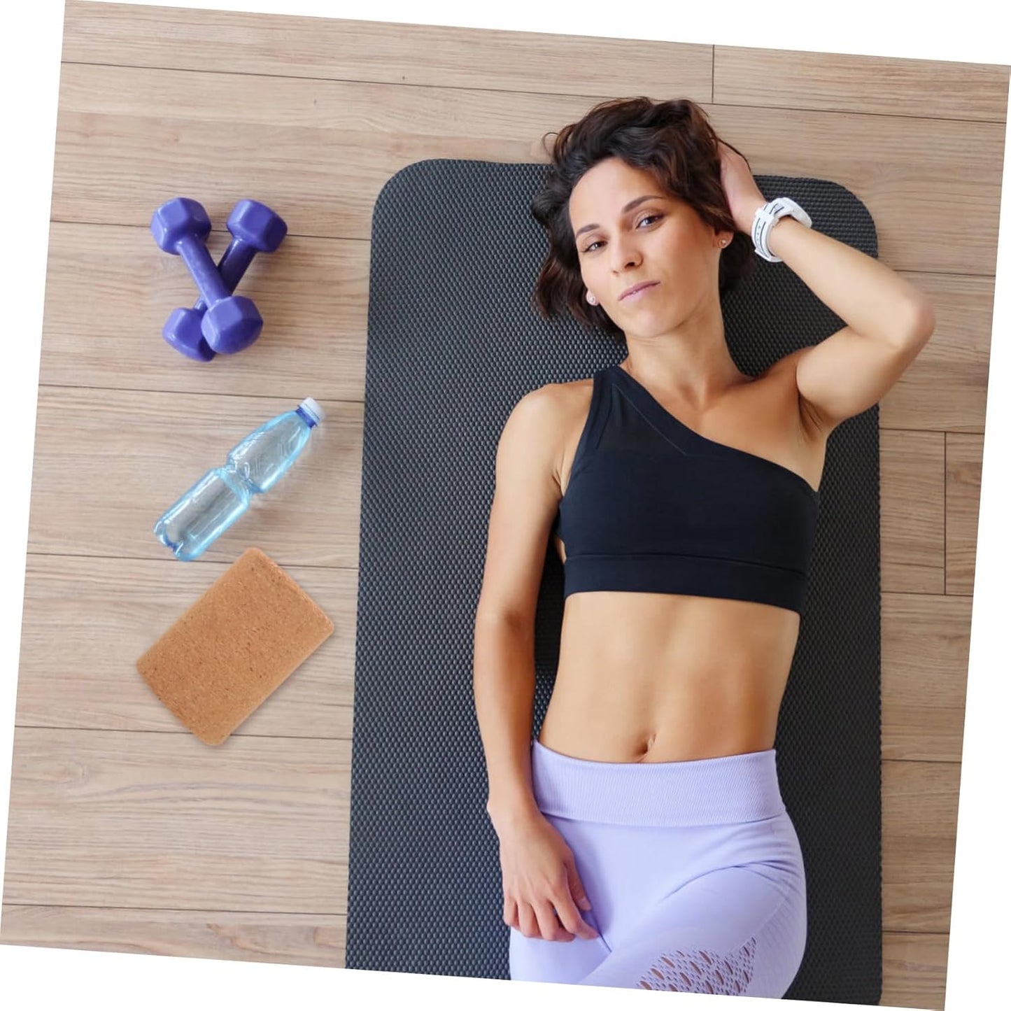 TOYANDONA Yoga Antiscivolo Massaggiatore Ergonomico per Allenamento e Recupero Muscolare per Schiena e Braccia e Portatile