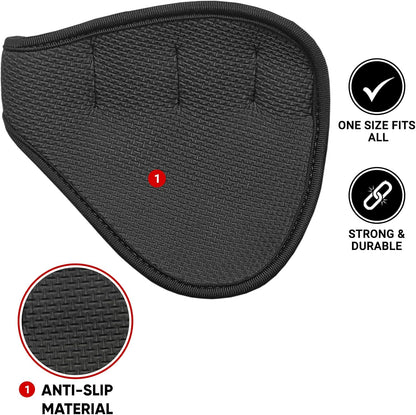 Stealth Sports Weight Lifting Gym Grip Pads Prevents Callus Tears - Non-Slip Neoprene Pull Up Bar Pads Substitute of Training Gloves – Calisthenics Fitness Weightlifting Grip Gloves