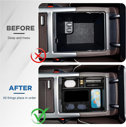 Center Console Organizer Compatible with Hyundai Palisade 2023 2024 Accessories Interior Insert Glove Pallet Drawer Box Holder (Armrest Organizer)