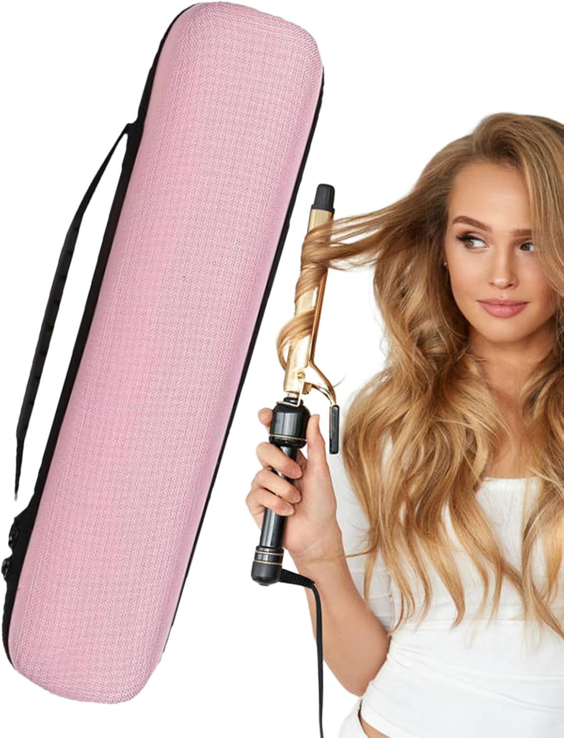 Travel Hair Tool Bag, Waterproof Curling Iron Bag, Portable Travel Accessories, Multifunctional Hair Care Accessories for Men and Women