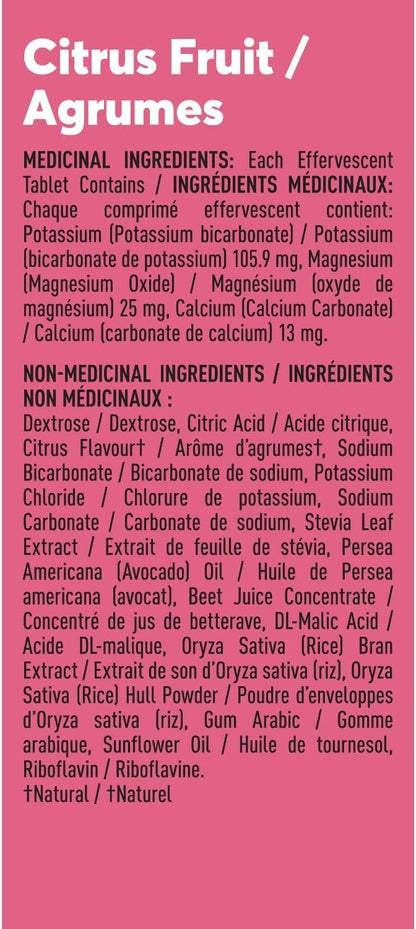 Nuun Sport: Electrolyte Drink Tablets, Box of 4 Tubes (40 servings), Citrus Fruit, Electrolyte Hydration Supplement