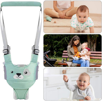 Baby Walking Harness, Adjustable Toddler Safety, 7 x 5 in Trainer Tool Support, Breathable Carriage, Outdoor Activities for Child 6-36 Months, Stroller, Stepper