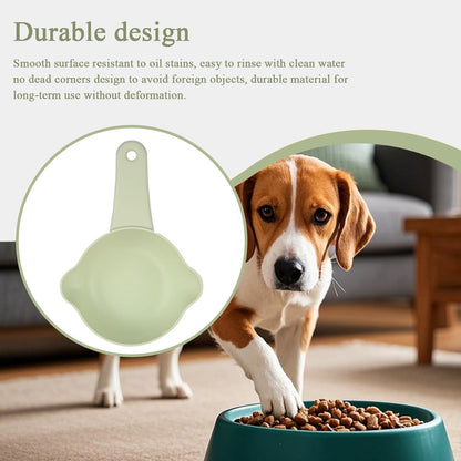 Gungtj Pet Food Scoop | Cute Adjustable Convenient Food Scoop | Measuring Cups, Cat Feeding & Watering Supplies For Wet, Grain, Cooking, Kitchen
