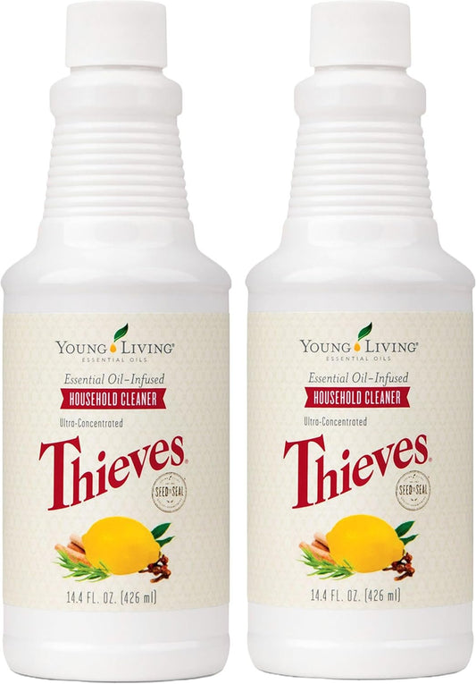 Thieves Household Cleaner 14.4 fl.oz. by Young Living Essential Oils - TWO (2) PACK