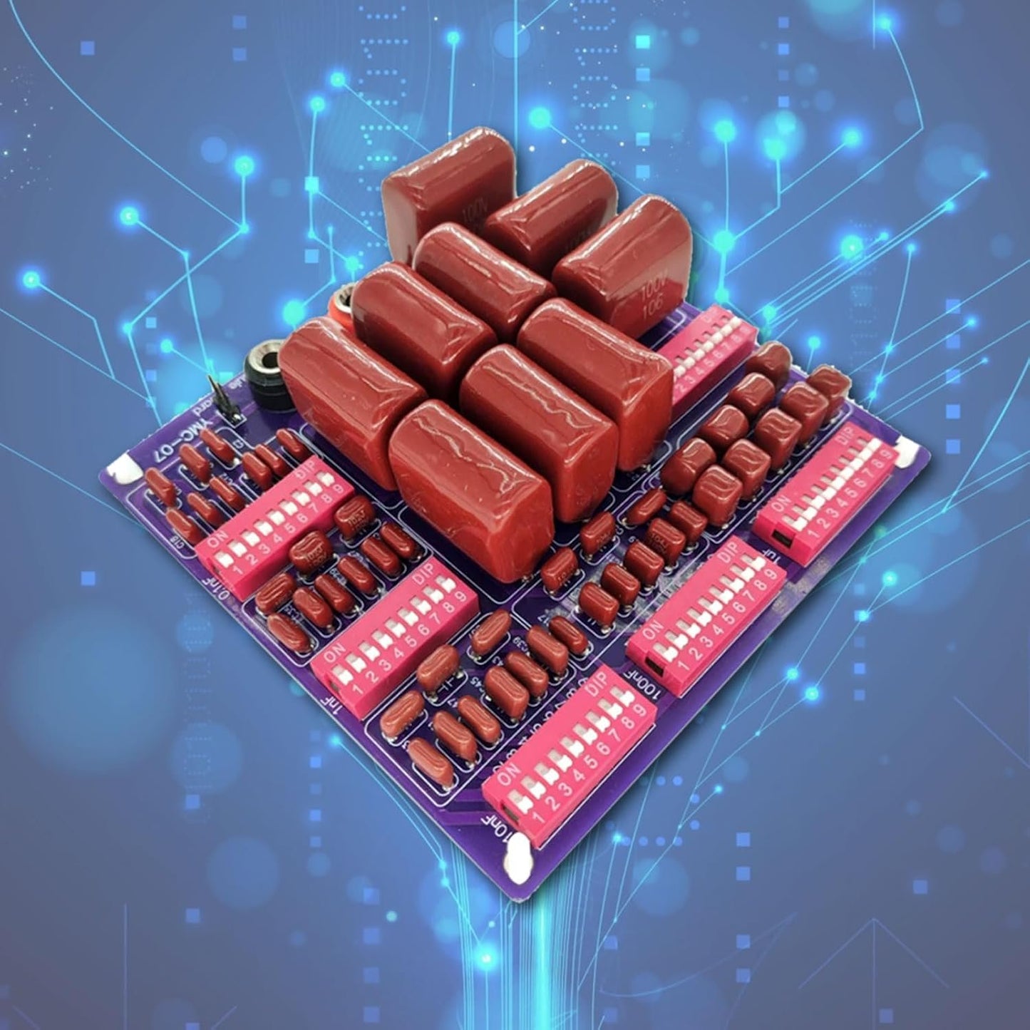 Multifunctional PCB Capacitor Board Intelligent Device Module Upgrade for Intelligent Homes Automation