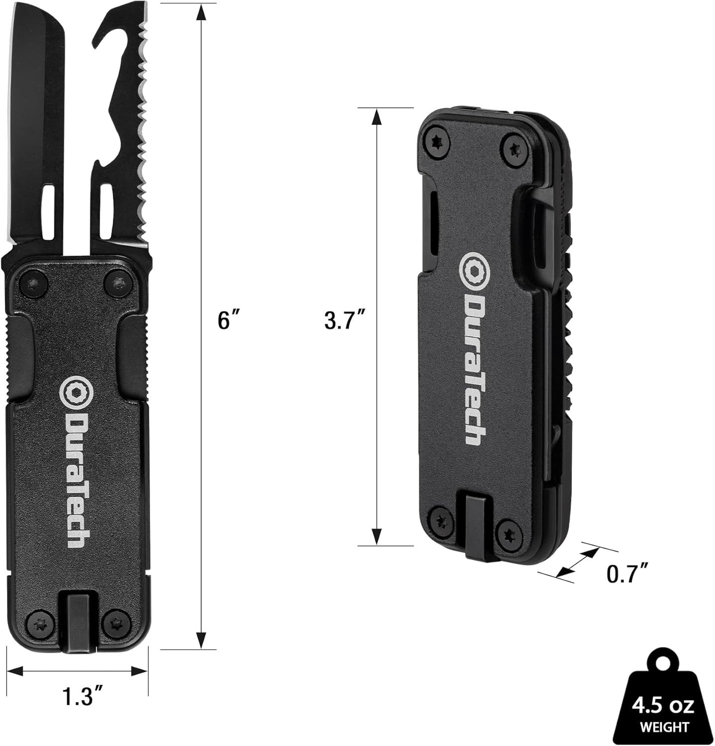 DuraTech 16 in 1 Multitool Pocket Knife