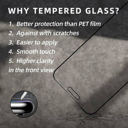 EGKimBa Privacy Screen Protector Compatible with iPhone 14 Pro Max, iPhone 16 Plus, 15 Plus, 6.7 inch Gradient Colorful Electroplated Anti-Spy Anti-Blue Light Tempered Glass