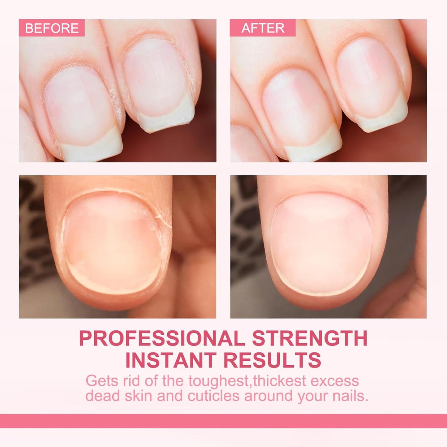 Cuticle Softener Liquid, Nail Care Cream 30ml, Moisturizing Daily Treatments for Dry Skin, Hydrating Formula for Nail Repair, Strengthens Damaged Cuticles, 3.35x1.14x3.35 Inches