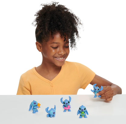 Stitch 5 Pack Value Figures, Kids Toys for Ages 3 Up by Just Play