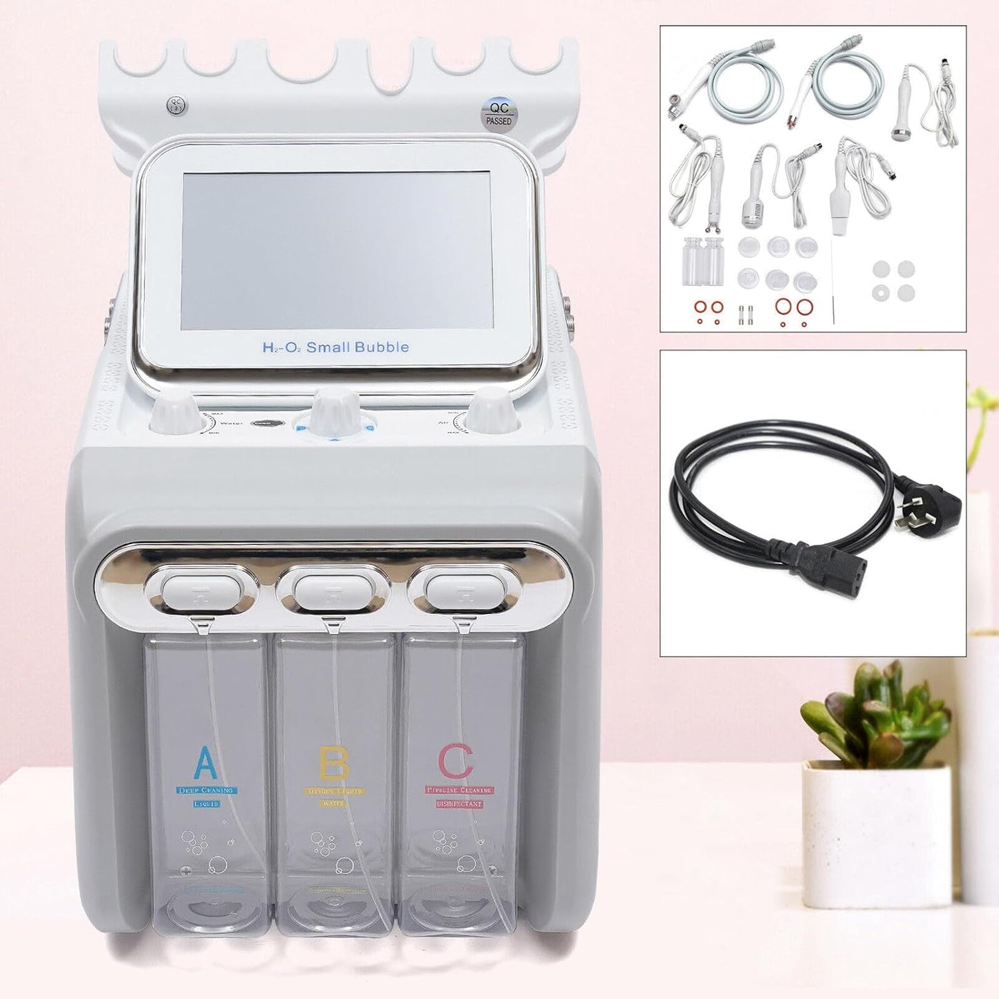 6 In 1 Hydro Dermabrasion Water Facial Skin Care Anti-Aging Skin Care Machine AU