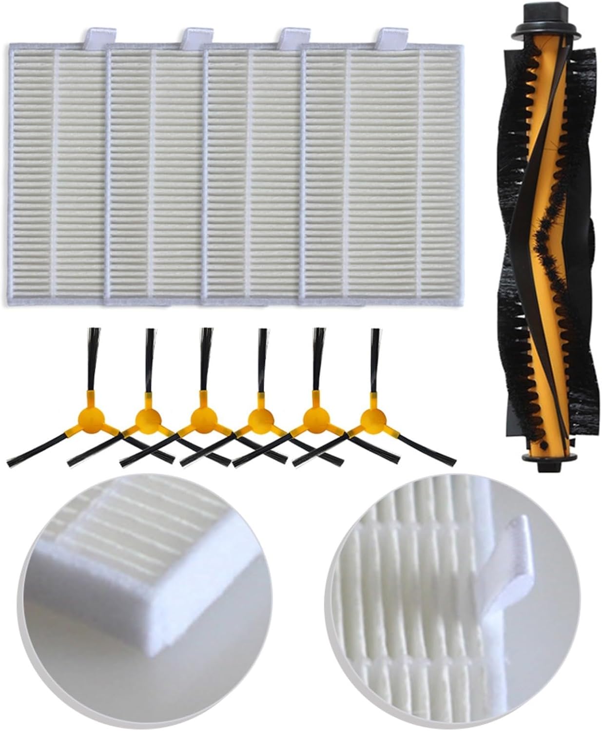 Essential Cleaning Accessories - Set completo di spazzole e filtri per aspirapolvere BObsweep