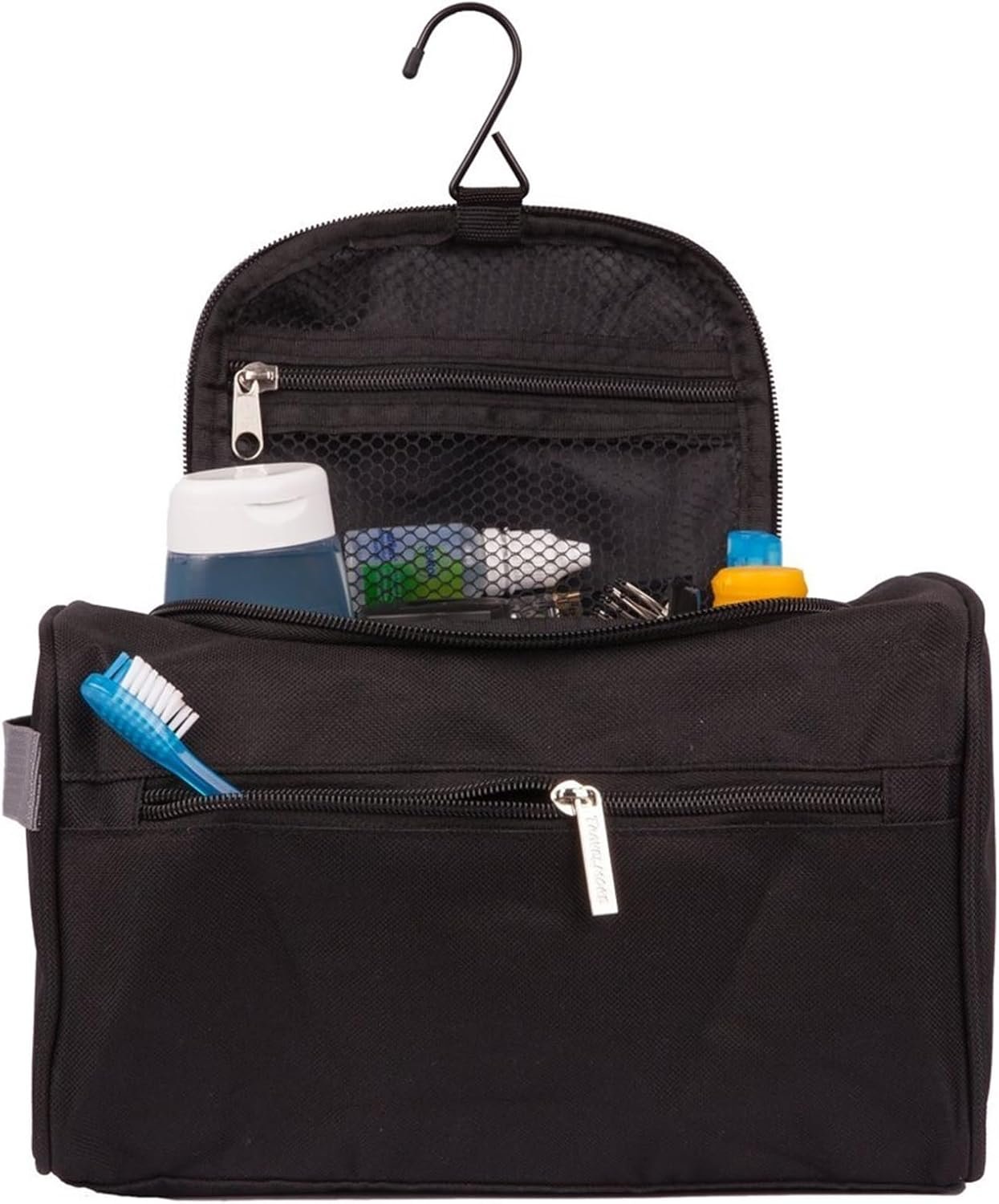 Travel Toiletry Bag, Hanging Travel Cosmetic Bag Toiletry Bag Organizer and Bathroom Hygiene Toiletry Bag Set with Hook Travel Cosmetic Bag Makeup