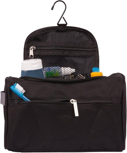 Travel Toiletry Bag, Hanging Travel Cosmetic Bag Toiletry Bag Organizer and Bathroom Hygiene Toiletry Bag Set with Hook Travel Cosmetic Bag Makeup