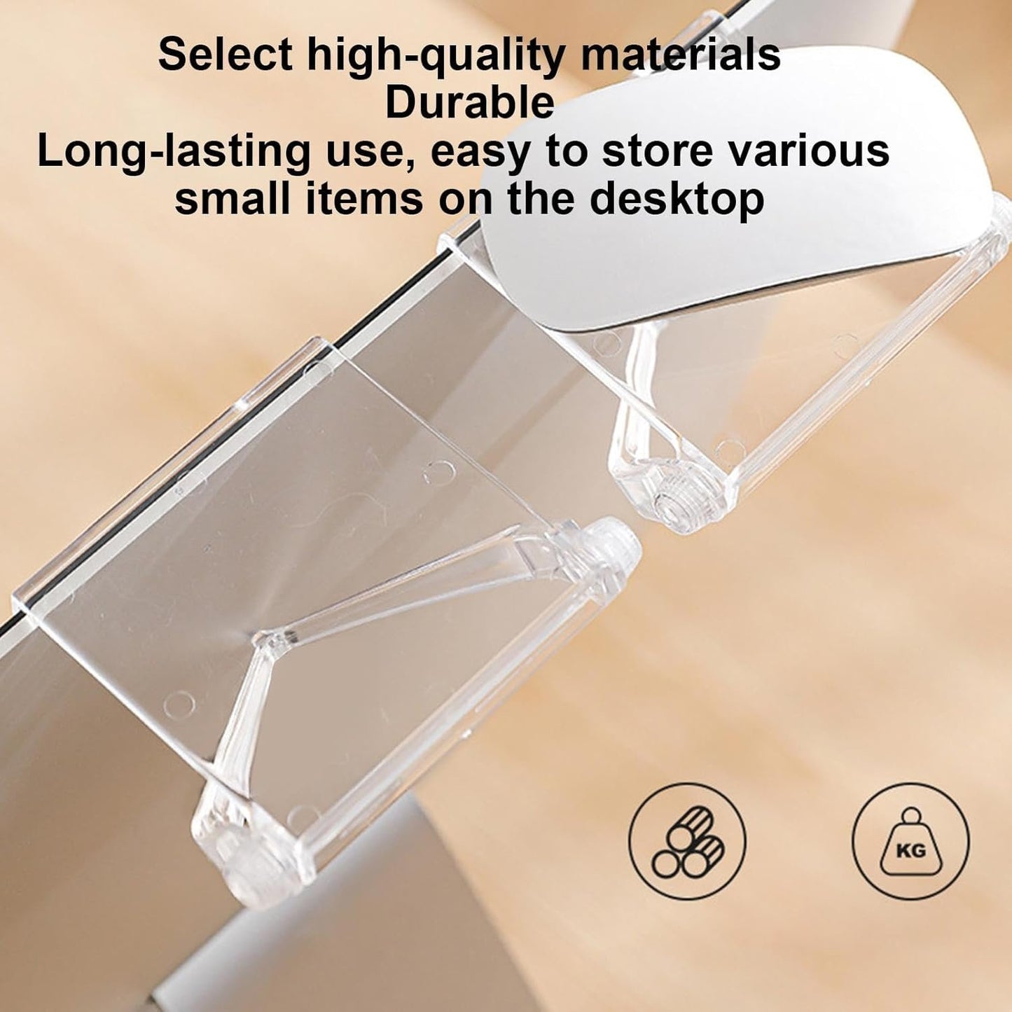 TV Top Shelf - Adjustable Monitor Top Mounting Bracket,Router Bracket for Streaming Devices, Cable Box, Router and Home Decor