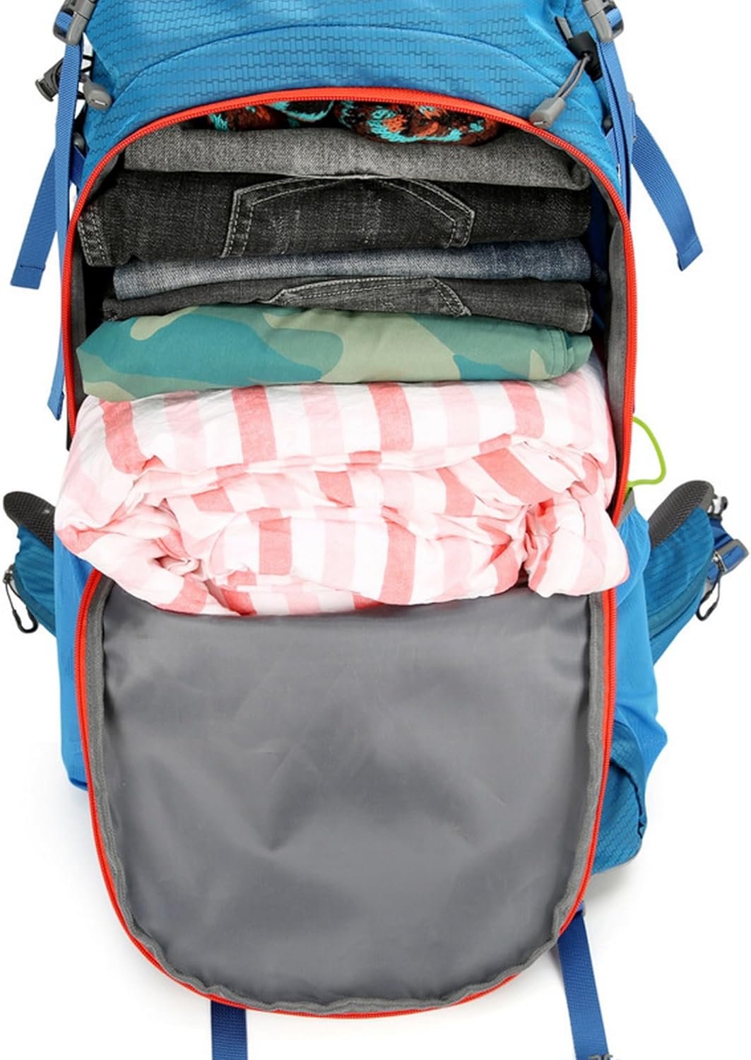 80L Backpack Outdoor Sports Hiking Backpack Multi-Functional Sports Travel Luggage Camping Large Capacity Mountaineering Bag